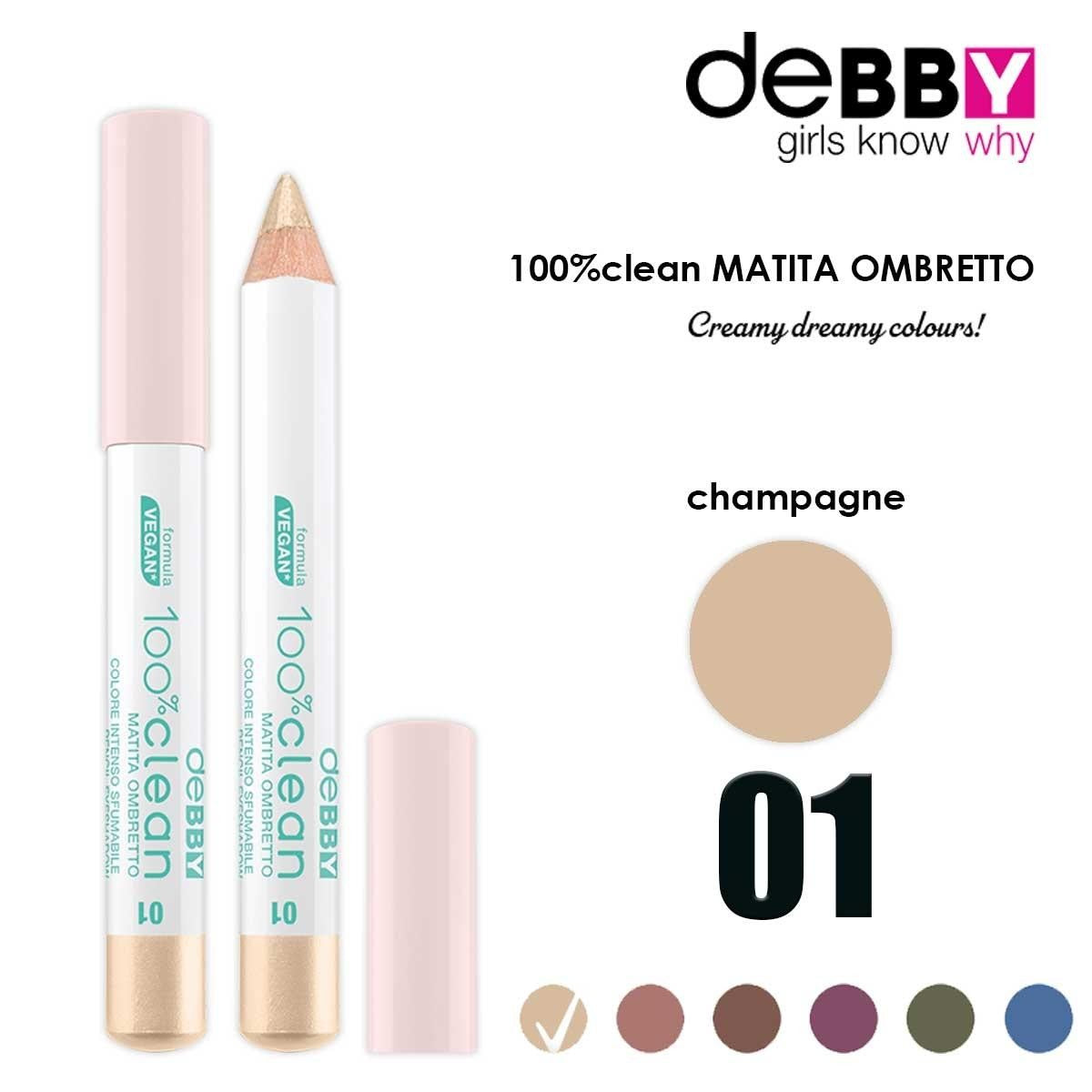 Debby Jumbo-luomiväri 100% Clean 01 Champagne