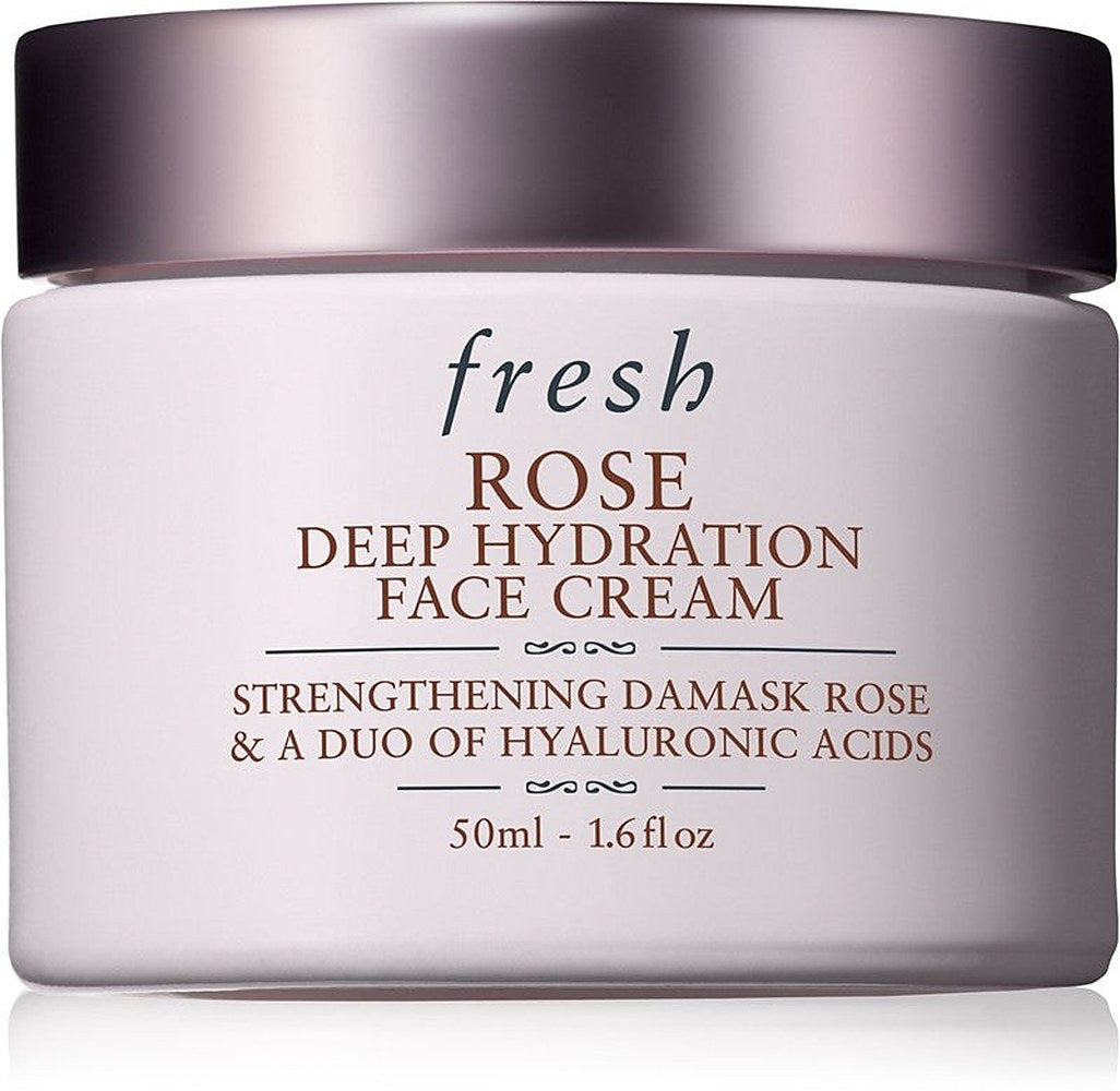 fresh Rose Deep Hydration -kasvovoide hyaluronihapolla 50 ml