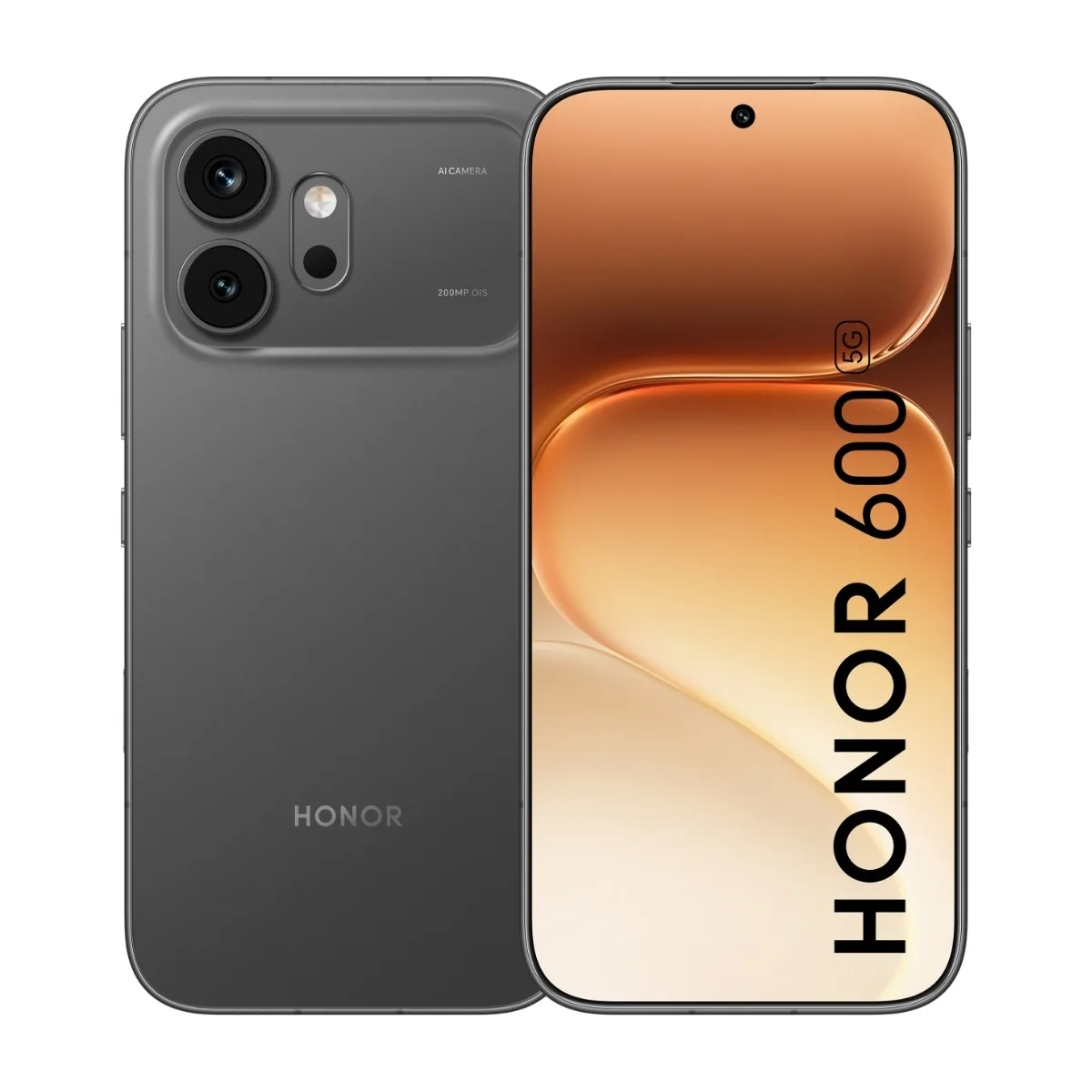 HONOR 600 älypuhelin 8/256 GB (musta)