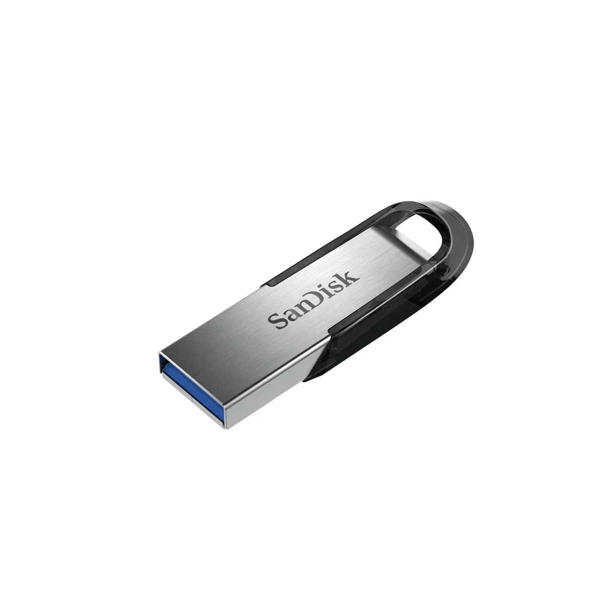 SanDisk Ultra Flair, 512 GB, USB A-tyyppi, 3.2 Gen 1 (3.1 Gen 1), 150 MB/s, Ilman suojusta, Hopea