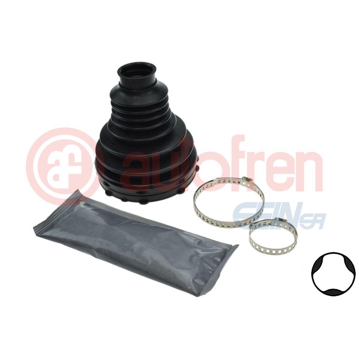 Paljekumisarja, vetoakseli AUTOFREN SEINSA D8638T