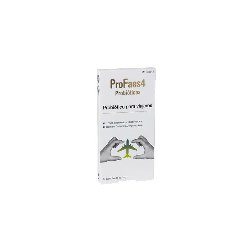 Profaes4 Probiootti matkailijoille 14 kapselia, 633 mg