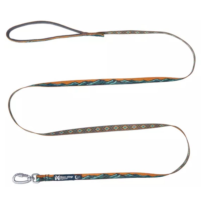 Non-stop dogwear Trail Quest Leash Rp Edition Teal/Oak - 15 mm / 2m