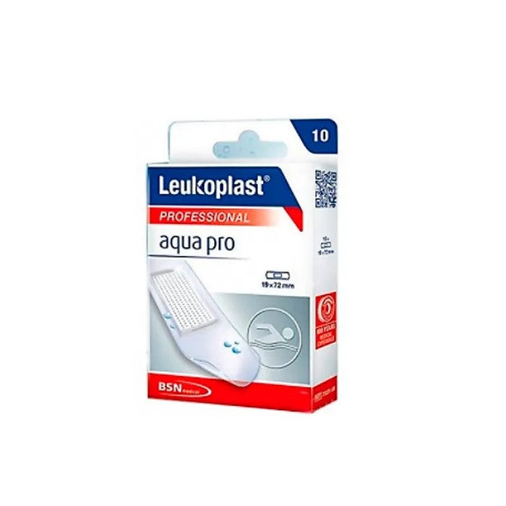 Leukoplast Aquapro läpinäkyvä kipsi 19x72mm 10U