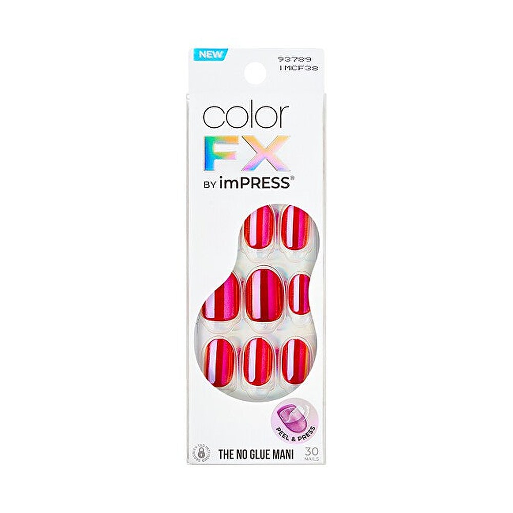 Kiss Unghie Autoadesive Impress Color Fx Floating 30 pezzi — Unghie autoadesive