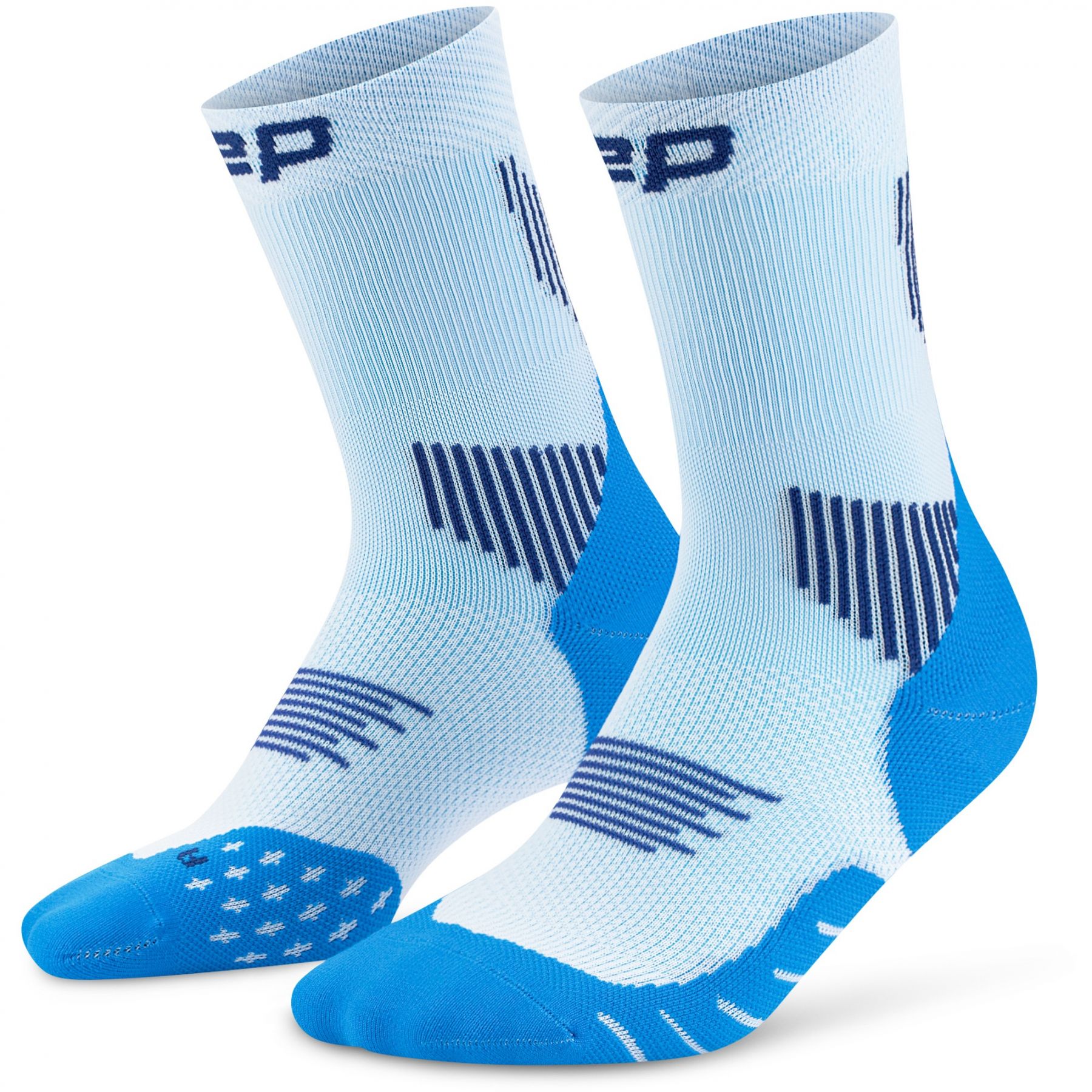 CEP Core Run Socks Mid Cut 5.0, naisten juoksusukat, sininen