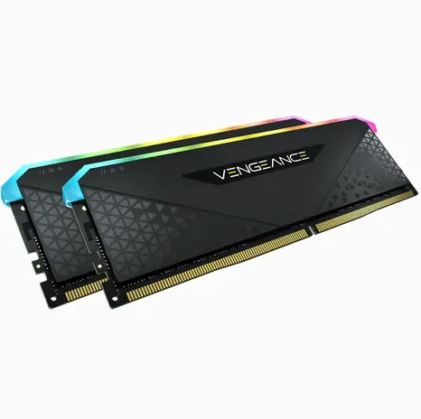 Corsair Vengeance RGB RS DDR4-3200 - 32GB - CL16 - Dual Channel (2 pcs) - AMD Optimized - Musta RGB