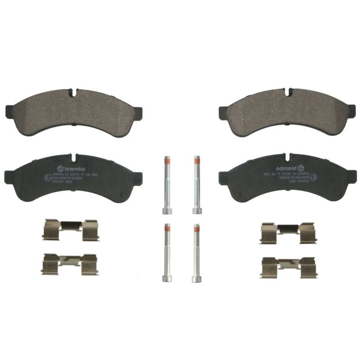Jarrupalat, levyjarru BREMBO P A6 030