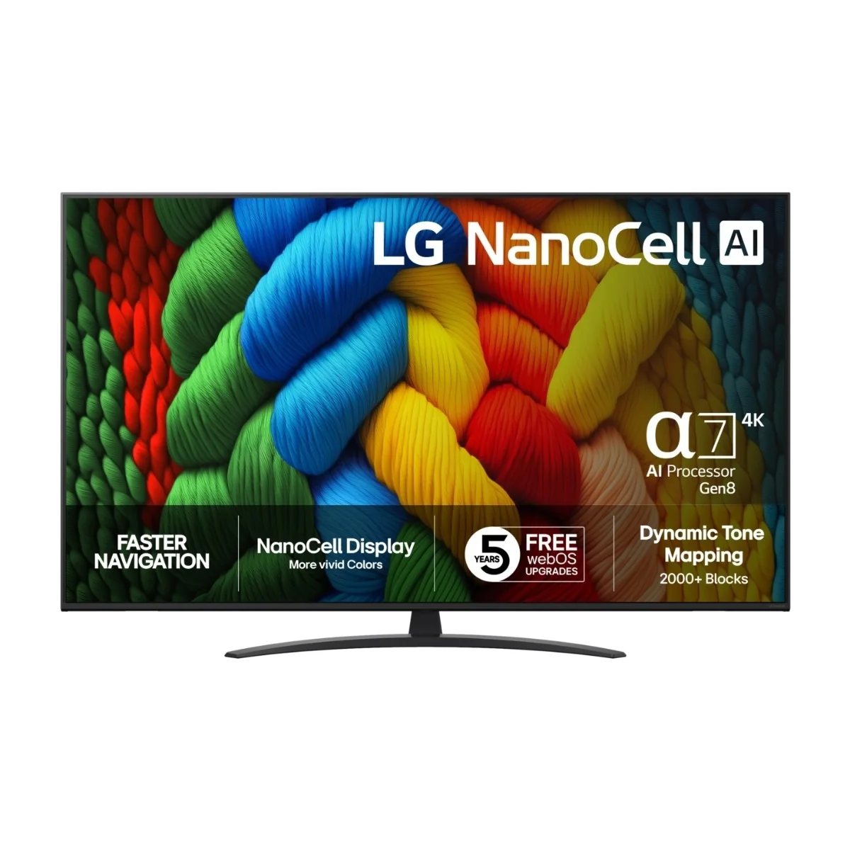 LG 55" 4K NanoCell TV 2025 55NANO81A