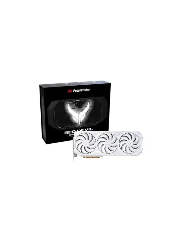 PowerColor Radeon RX 9070 XT Red Devil Spectral White OC 16 Gt -näytönohjain