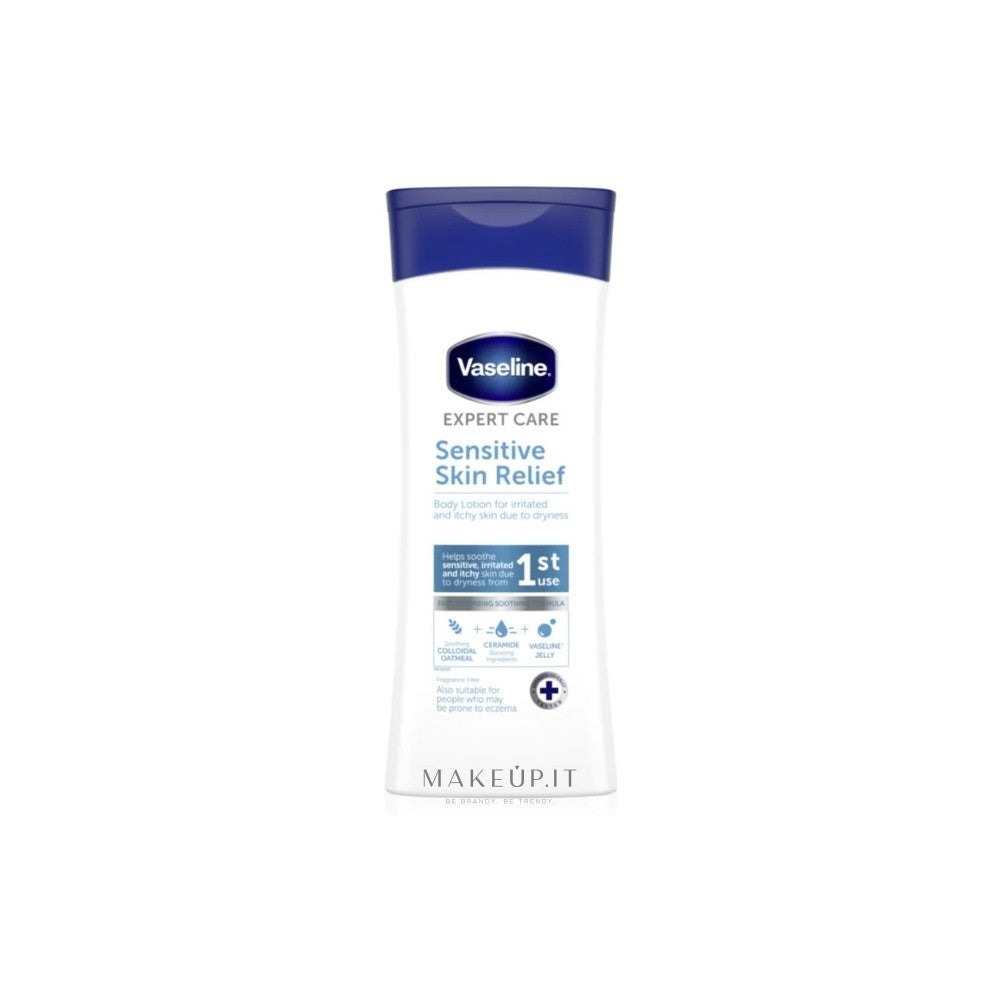 Vaseline Expert Care Sensitive Skin Relief Lozione Corpo 400 ml — Lozione per il corpo