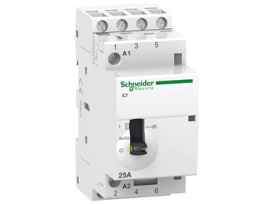 Schneider Electric Ict 25a 4no 220...240vac 50hz manuaalisesti