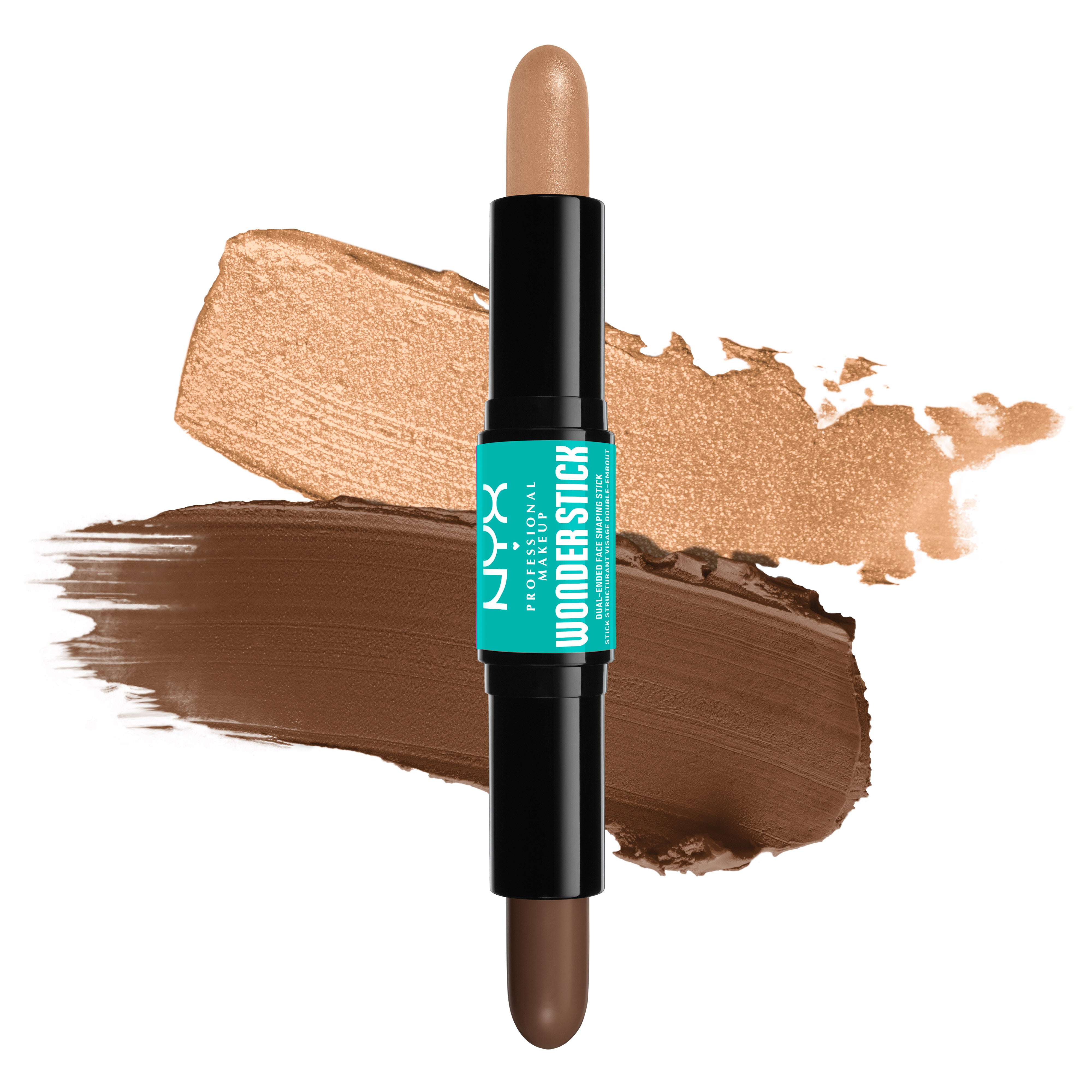 NYX Professional Makeup Wonder Stick Dual Lift kaksinkertainen muotoileva kynäväri 05 Medium Tan 2x4 g
