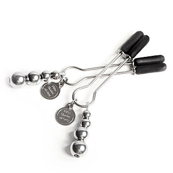 Fifty Shades of Grey - Säädettävät nänninipistimet, tyylikkäät, kestävät, metalli