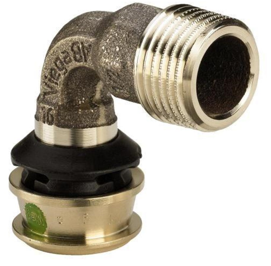 Raxofix siirtymäkaari 90° 20 x 12 holkki/nippa punamessinki