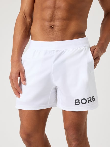 BJÖRN BORG Urheiluhousut musta / valkoinen
