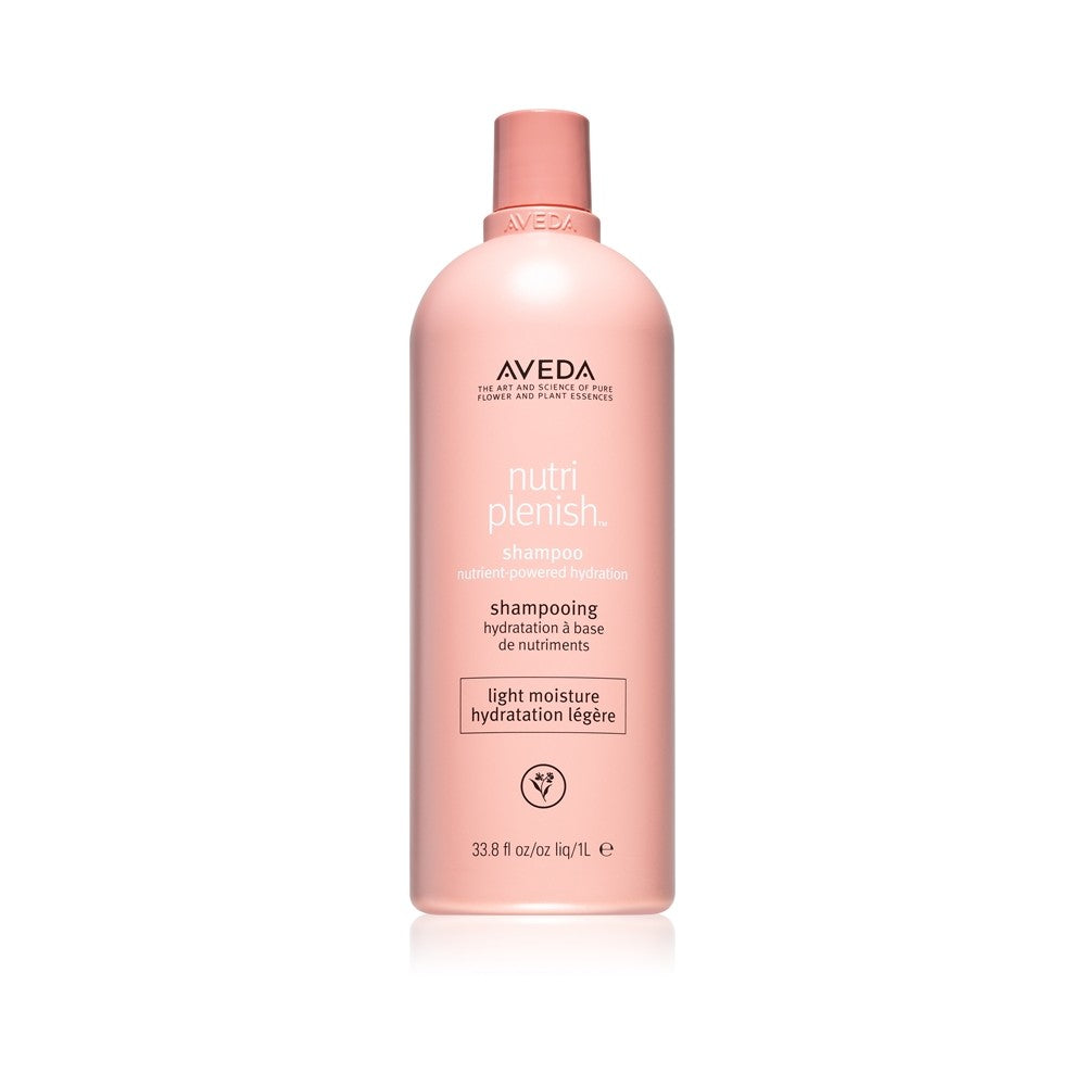 Aveda NutriplenishTM Shampoo Light Kevyt kosteuttava shampoo kuiville hiuksille 1000 ml