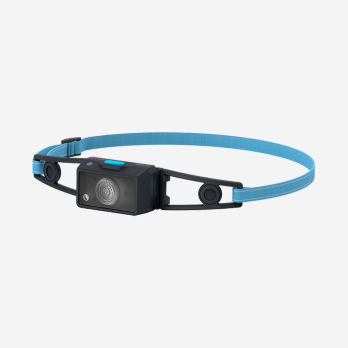 Ledlenser NEO1R K - Yksi koko, Sininen juoksulamppu tehokkaalla valoteholla ja pitkä akunkesto RunningXpertilta
