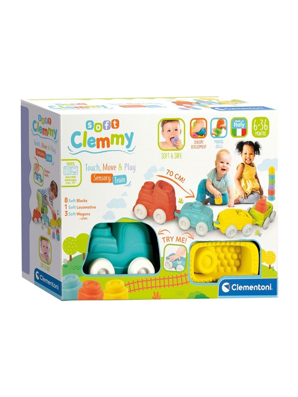 Clementoni Pehmeä Clemmy - Juna