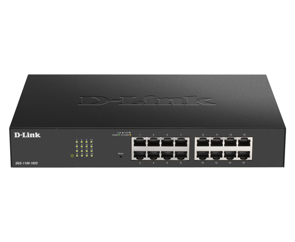 D-link Dgs 1100 V2 24-port Smart Poe Switch 100w