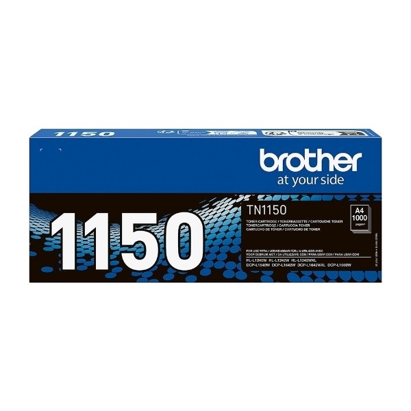 Brother TN1150-laservärikasetti, musta