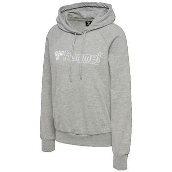 Hummel Urheilullinen collegepaita 'NONI 2.0' meleerattu harmaa / valkoinen