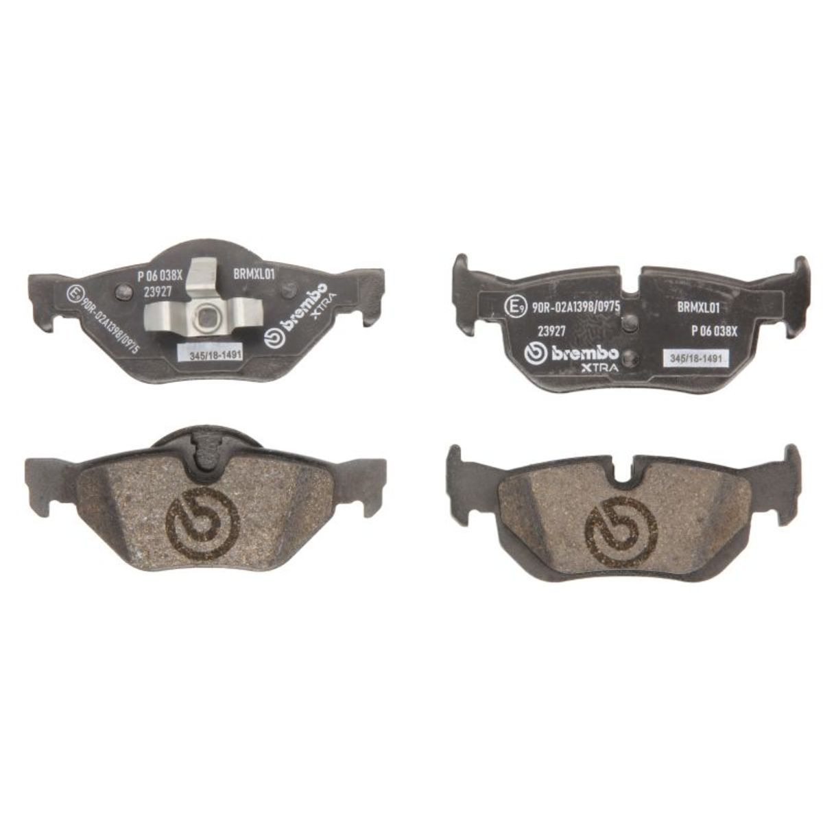 Jarrupalat, levyjarru BREMBO P 06 038X