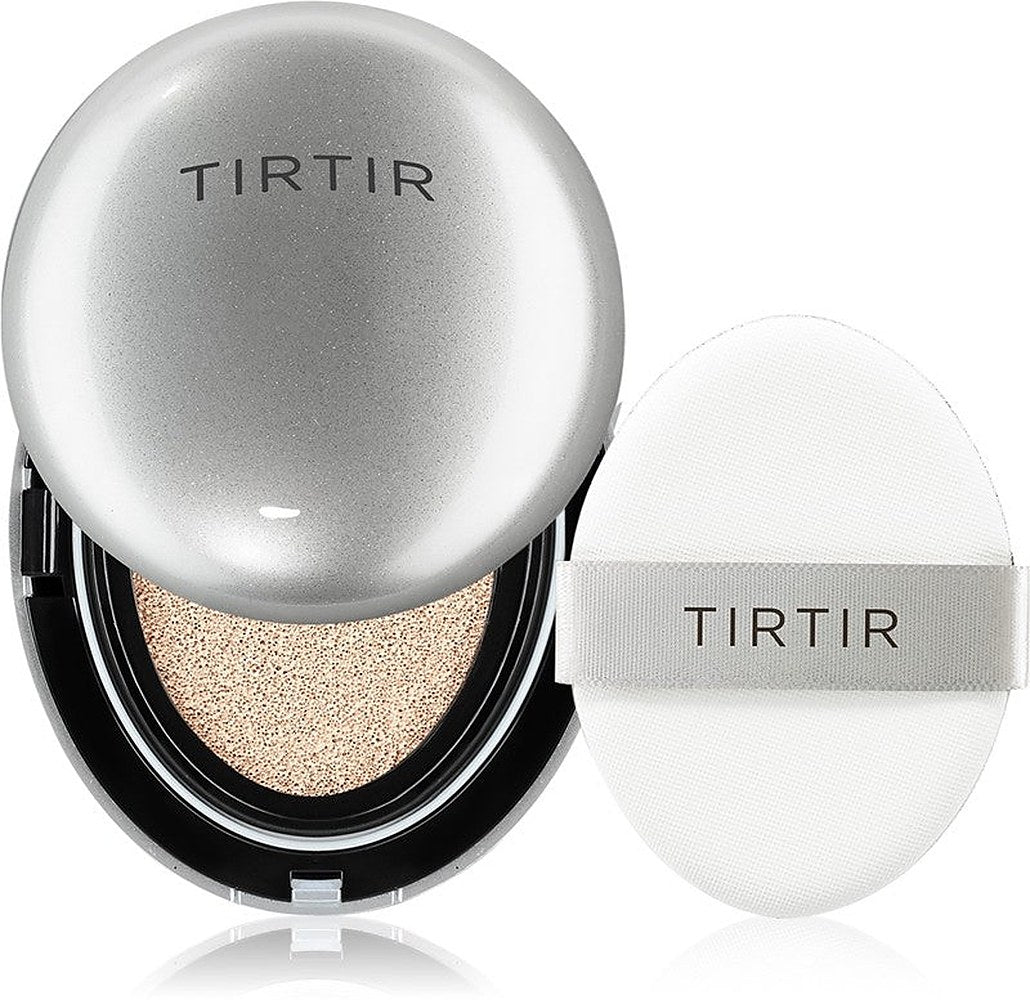 TIRTIR Mask Fit Aura Cushion Illuminating Moisturizing Sponge Foundation -meikkivoide, väri 13N Fair Ivory, 18 g