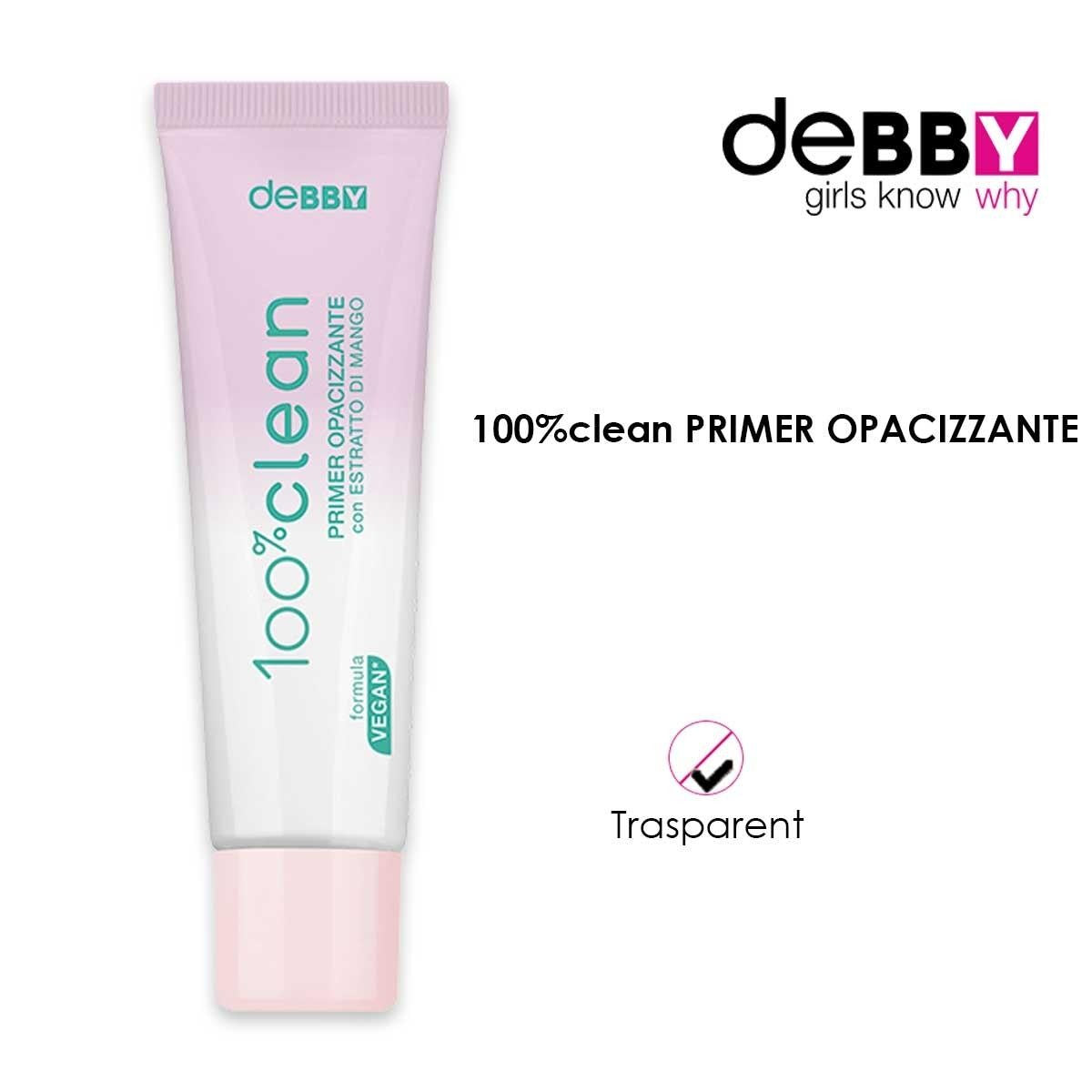 DEBBY Pohjuste 100% CLEAN LÄPINÄKYVÄ