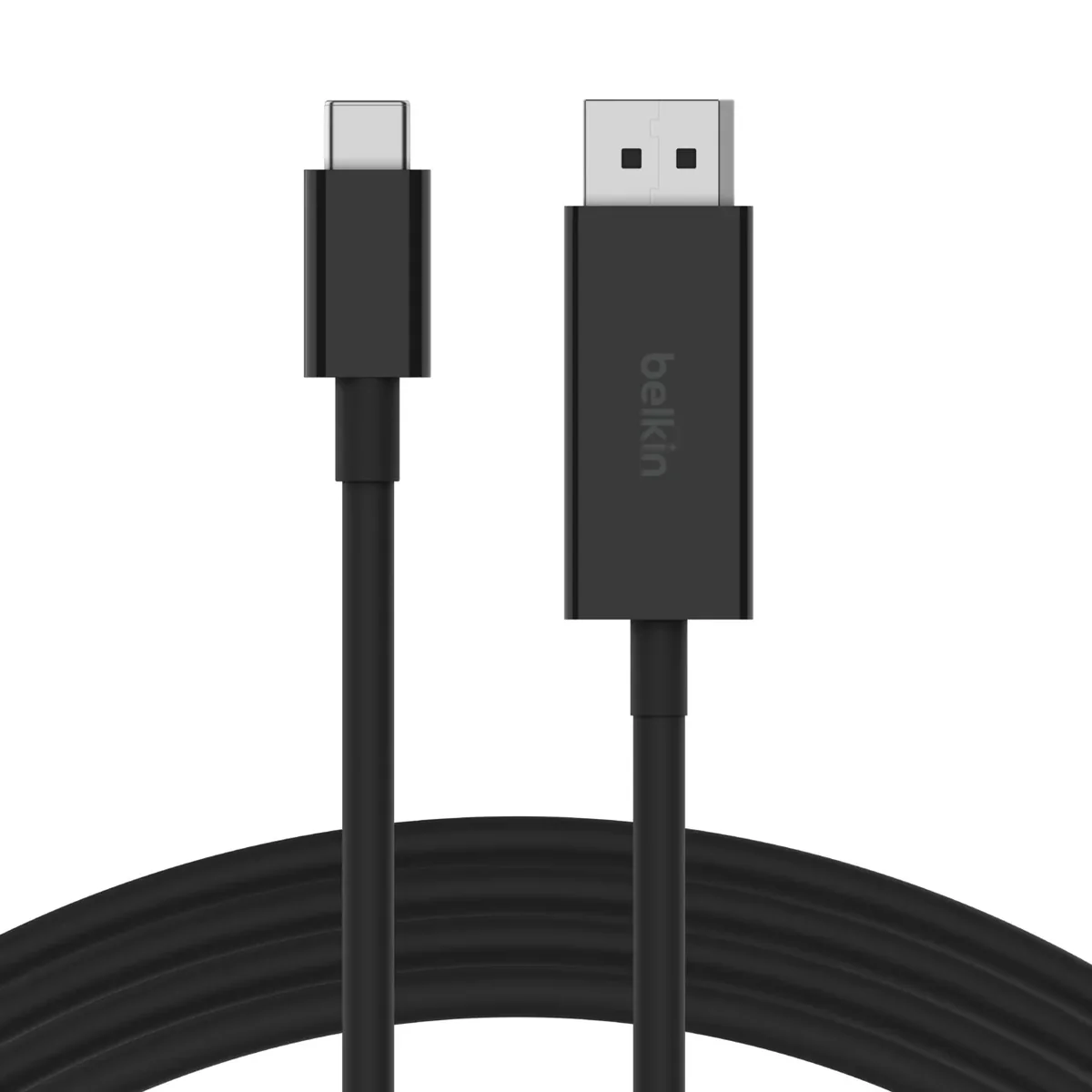 Belkin Connect USB-C – DisplayPort 1.4 -kaapeli, 2 m, musta