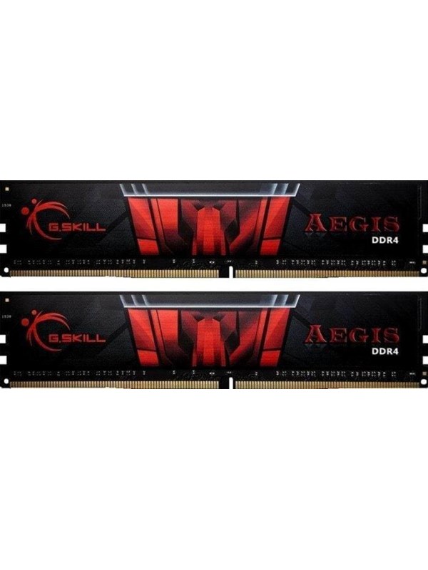 G.Skill AEGIS DDR4-3200 - 16GB - CL16 - Dual Channel (2 pcs) - Intel XMP - Musta