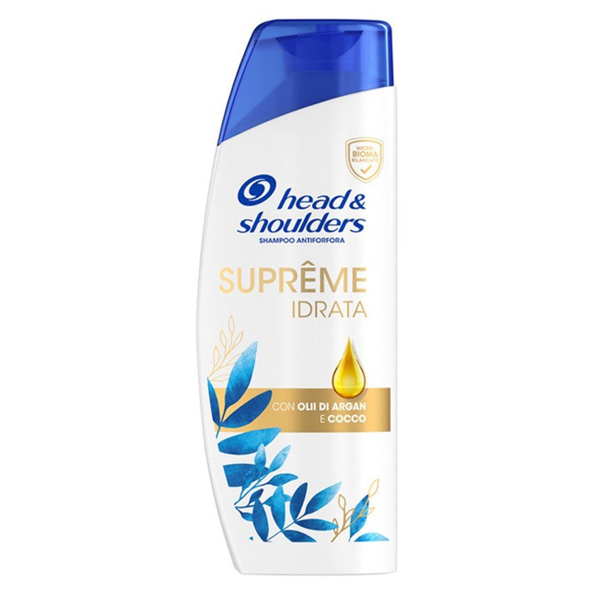 Head & Shoulders Supreme-kosteuttava hilseenshampoo argan- ja kookosöljyllä 250 ml