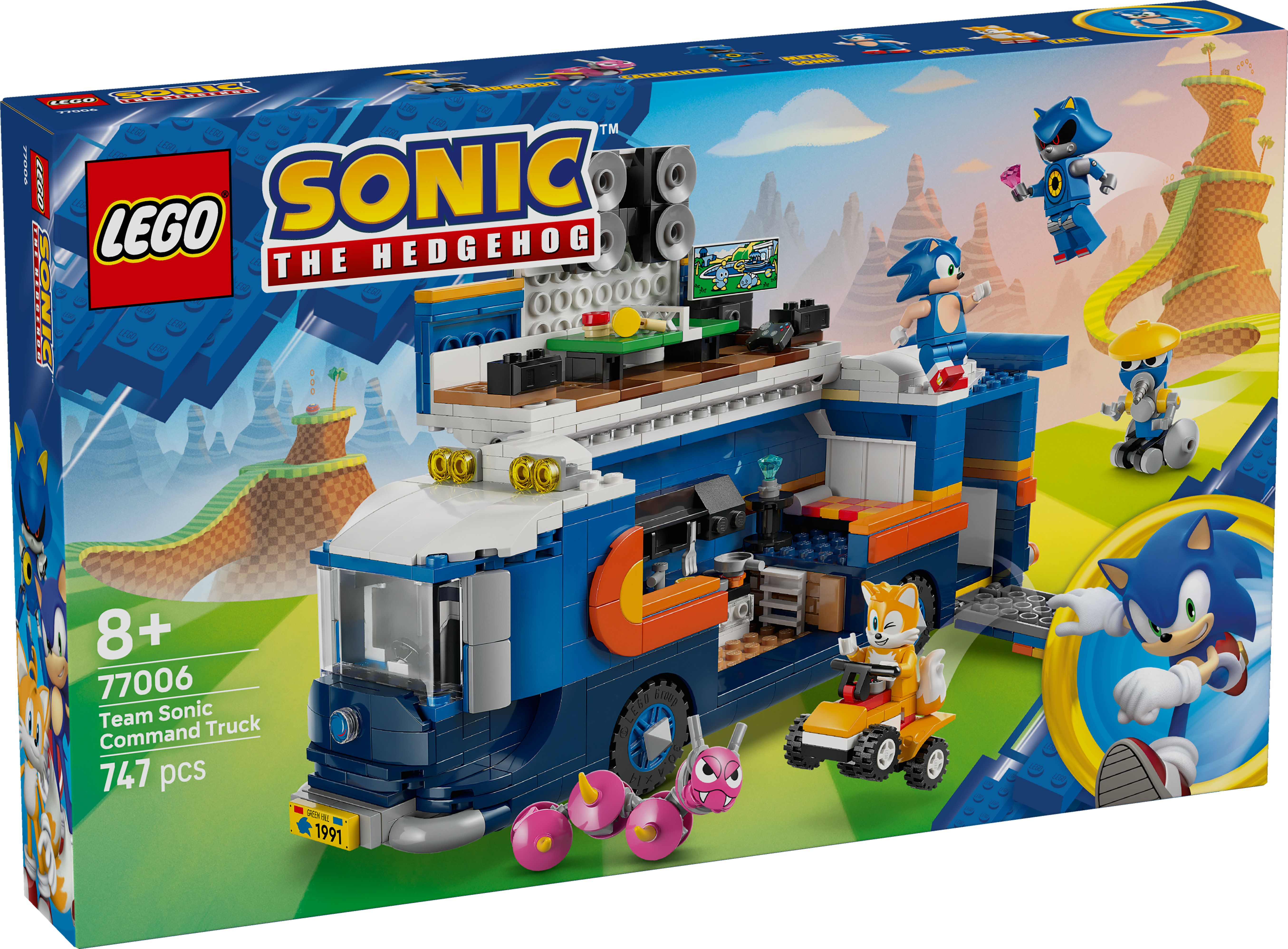 LEGO Sonic 77006 Sonic-tiimin liikkuva komentokeskus
