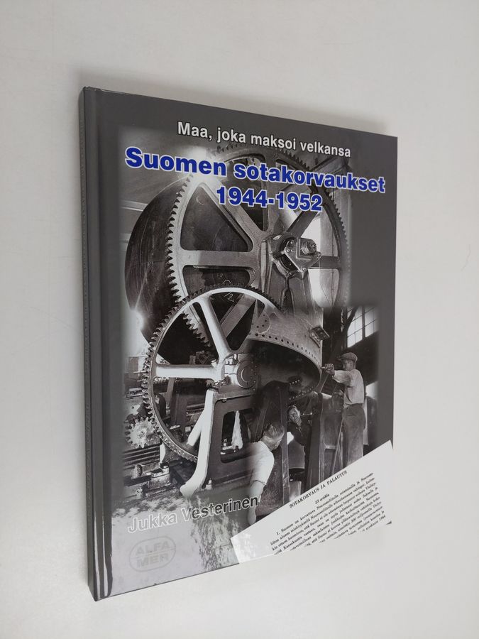 Jukka Vesterinen : Suomen sotakorvaukset 1944-1952