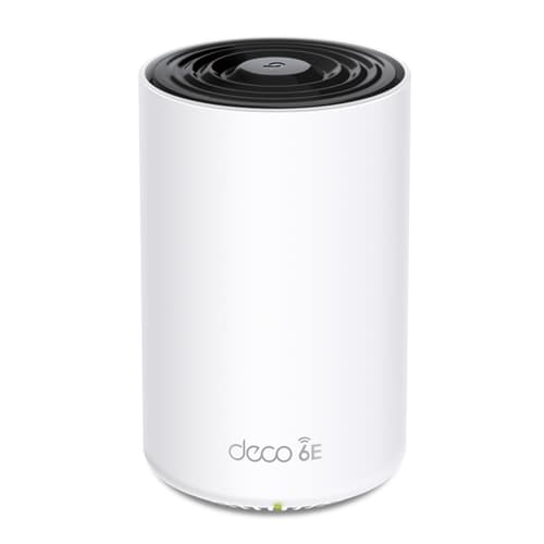 TP-Link Deco XE75 -mesh WiFi -järjestelmä, Wi-Fi 6E, AXE5400, Tri-band, 1 kpl, valkoinen