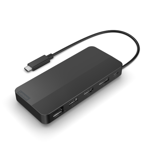 Lenovo USB-C Dual Display Travel Dock - Dual 4K - 100W PD