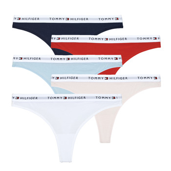 Tommy Hilfiger Underwear Stringit marine / pastellinsininen / pastellinpinkki / punainen / valkoinen