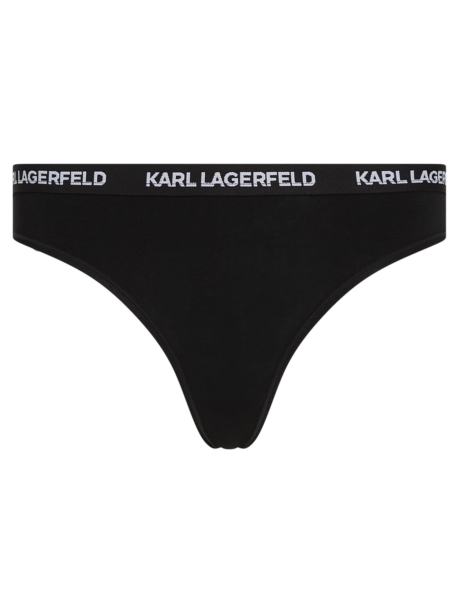 Karl Lagerfeld Alushousut musta / luonnonvalkoinen