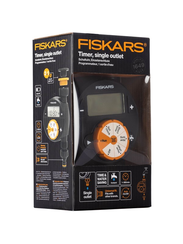 Fiskars -Kasteluajastin Yksittäinen