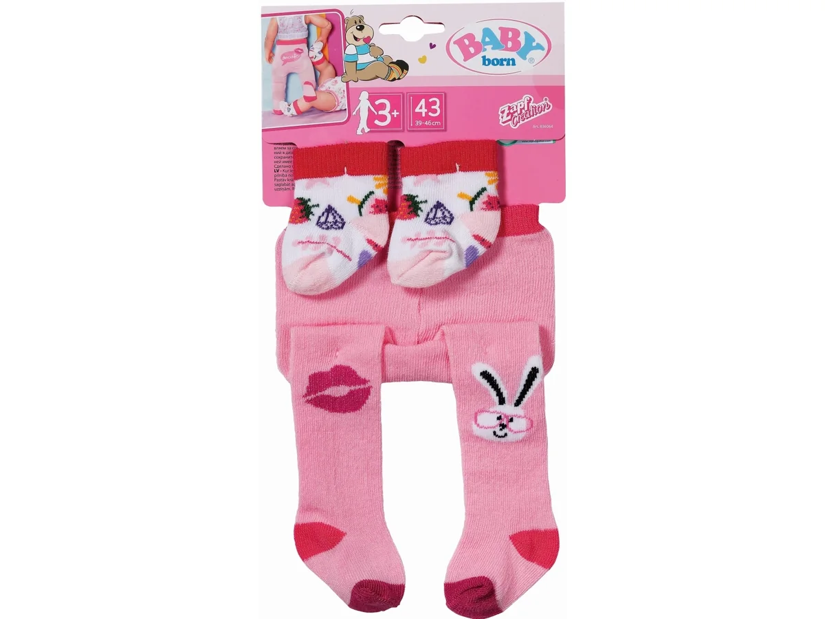 BABY born Tights & Socks, 2 ass. 43cm
