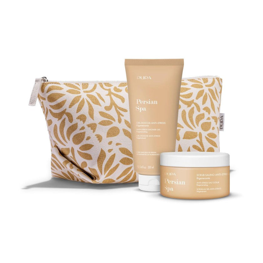 Pupa Persian Spa Scrub Salino 350g + Suihkugeeli 300 Ml 1 yksikkö