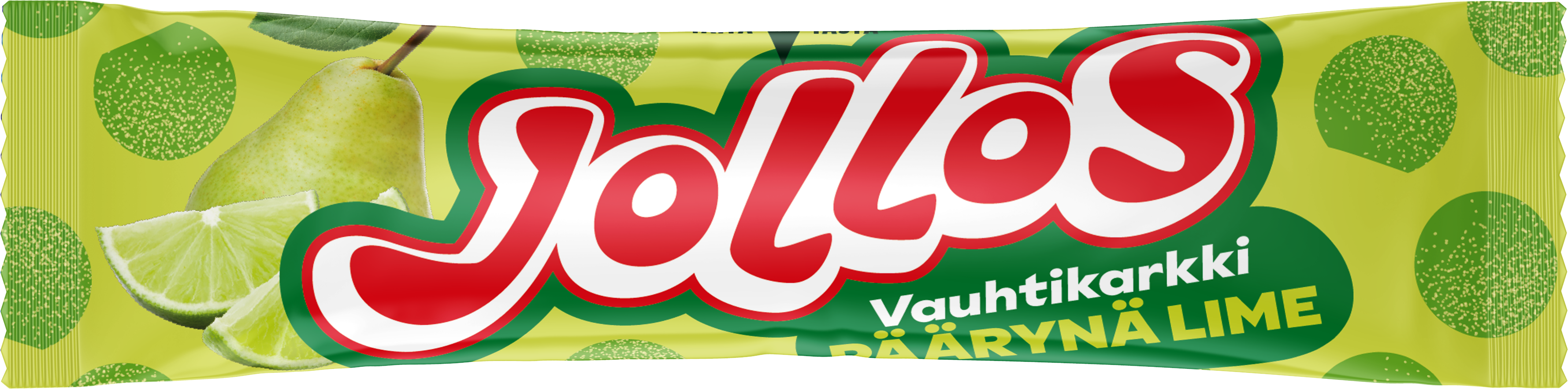 Nosht Jollos Vauhtikarkki Päärynä Lime 52g