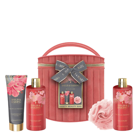 Baylis & Harding Boudoire Tropical Paradise Vanity Beauty Bag