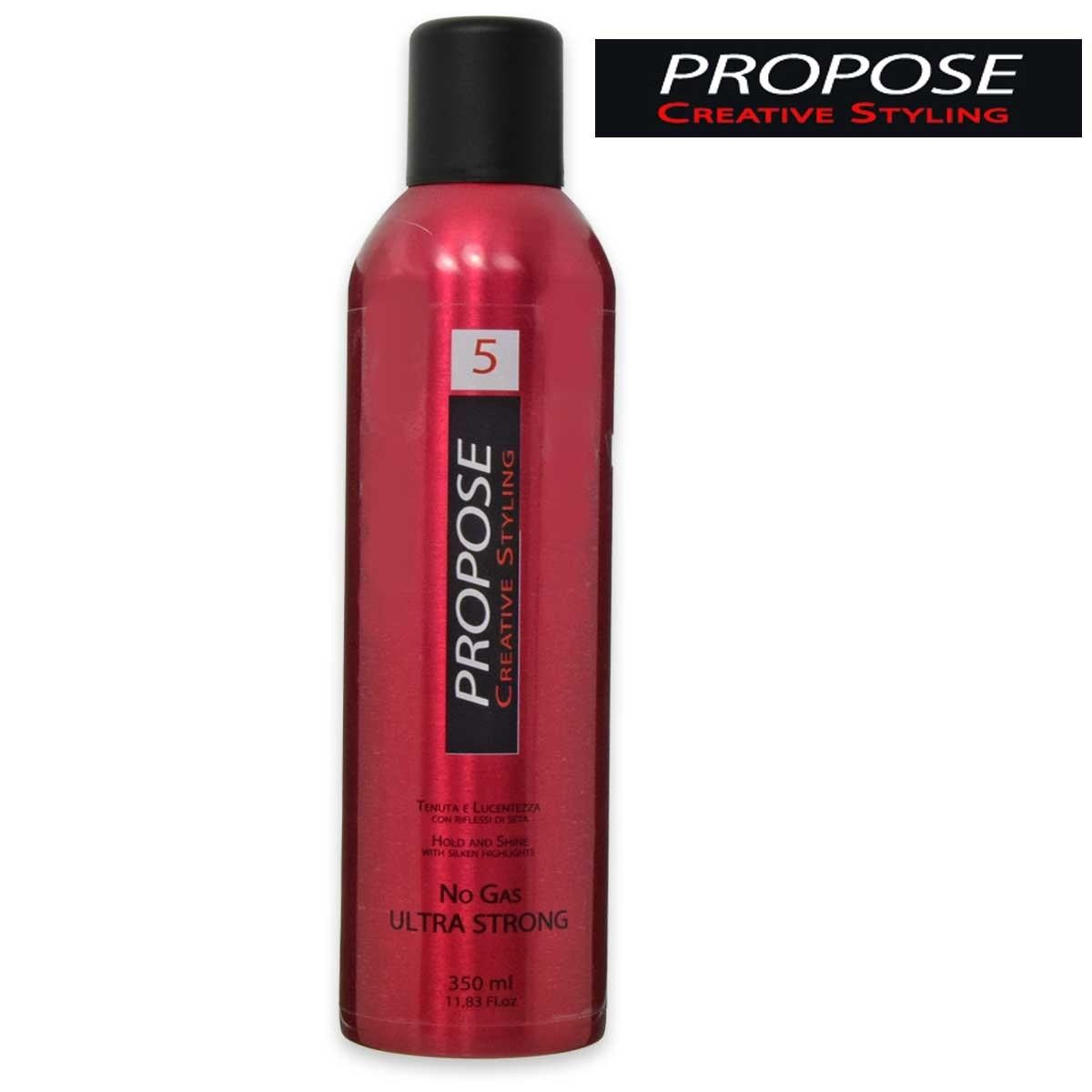 Propose no gas fix 5 ultra vahva hiuslakka 350 ml