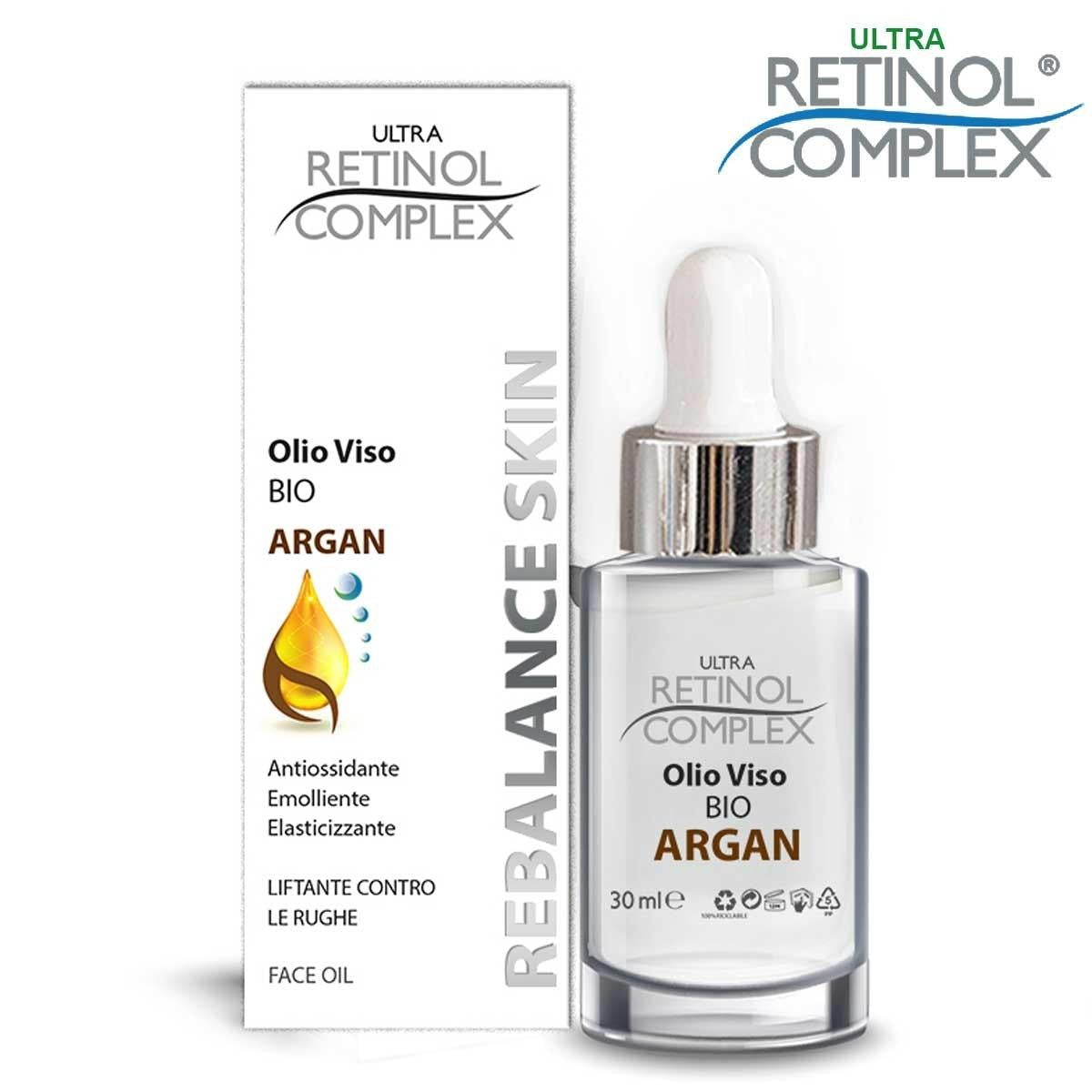 Retinol kompleksi luomu argan kasvoöljy 30 ml