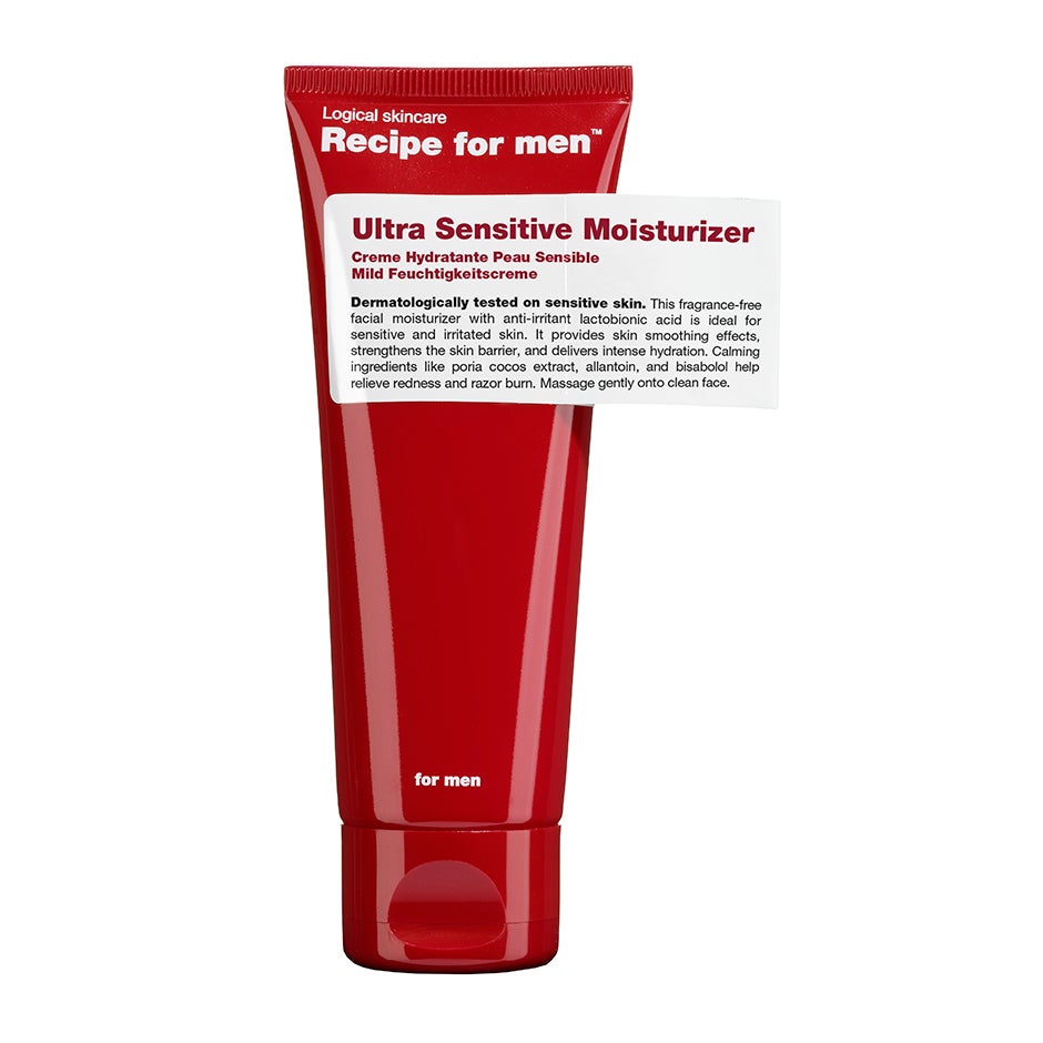 Recipe for men Ultra Sensitive Moisturizer 75 ml