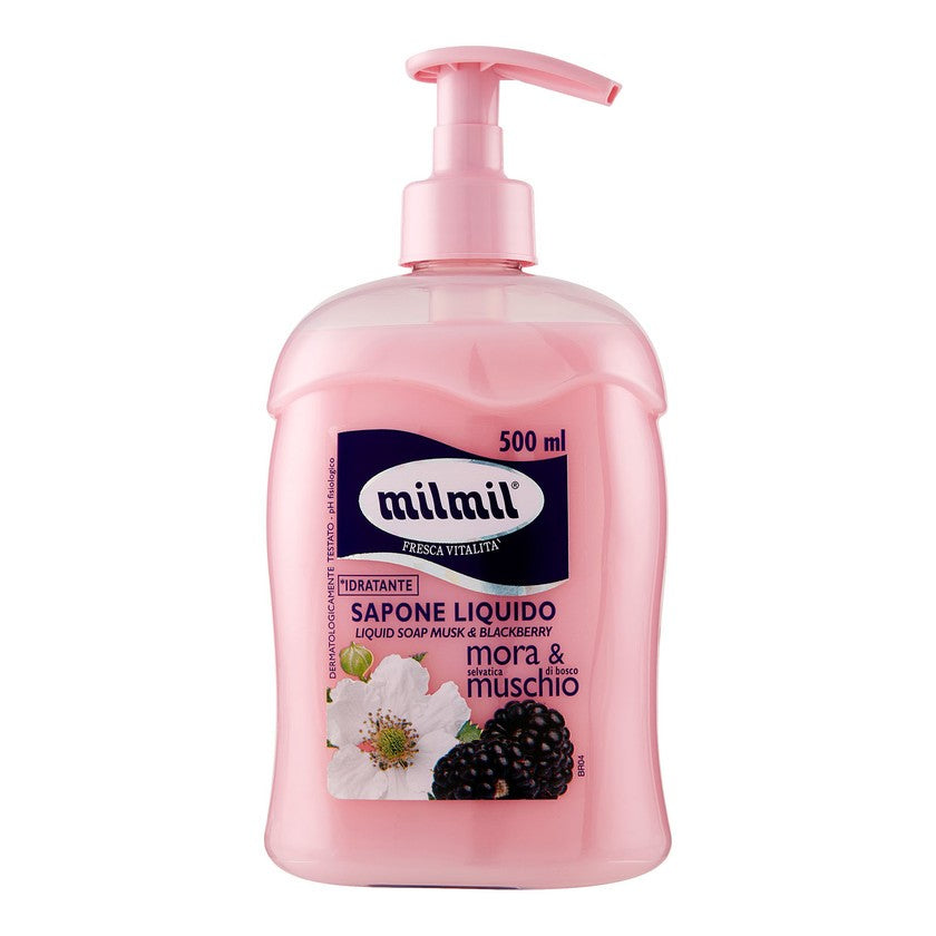 Mil Mil Kosteuttava Nestesaippua Karhunvatukka & Myski 500 Ml