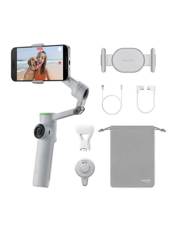 Insta360 Flow 2 Pro Creator Bundle - Stone Gray