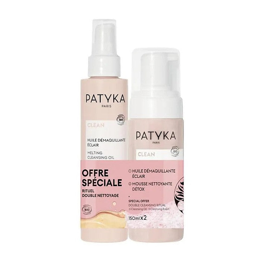 Patyka Clean Organic Double Cleansing Ritual 2x150ml