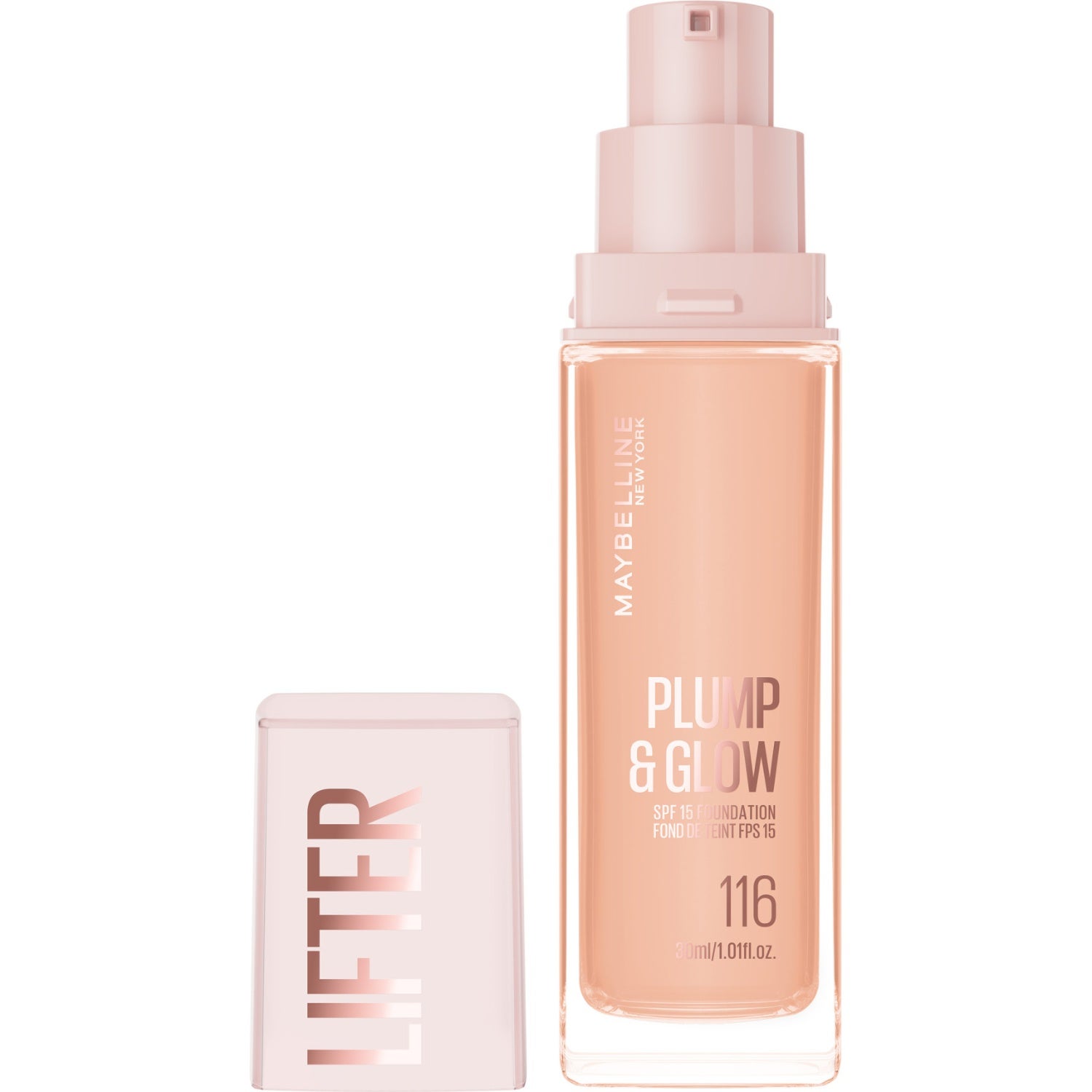 Maybelline Lifter Plump & Glow Foundation 116 - 30 ml